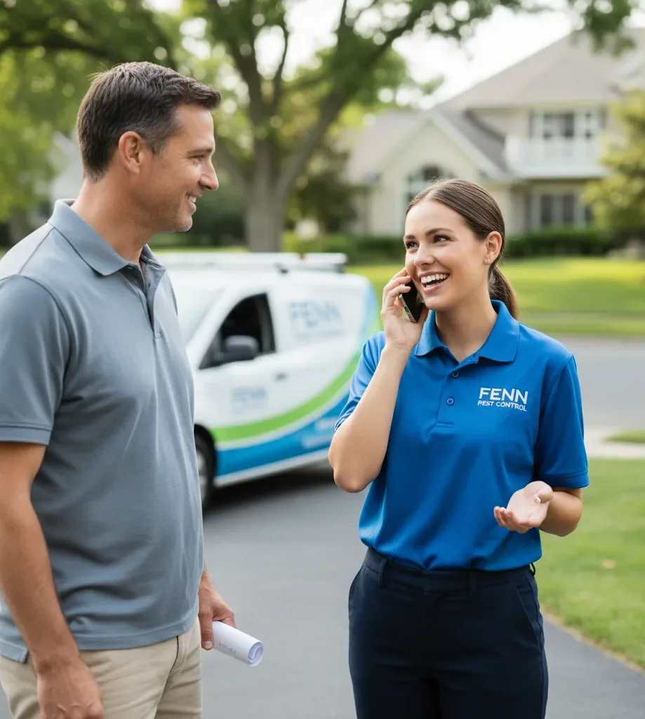 Fenn Pest Control customer support in Tremont